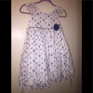 Girls Laura Ashley floral print dress, size 6